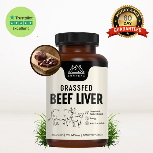 Bonex Grass-Fed Beef Liver Capsules – The Ancient Secret to Cleansing Your Liver & Restoring Peak Health