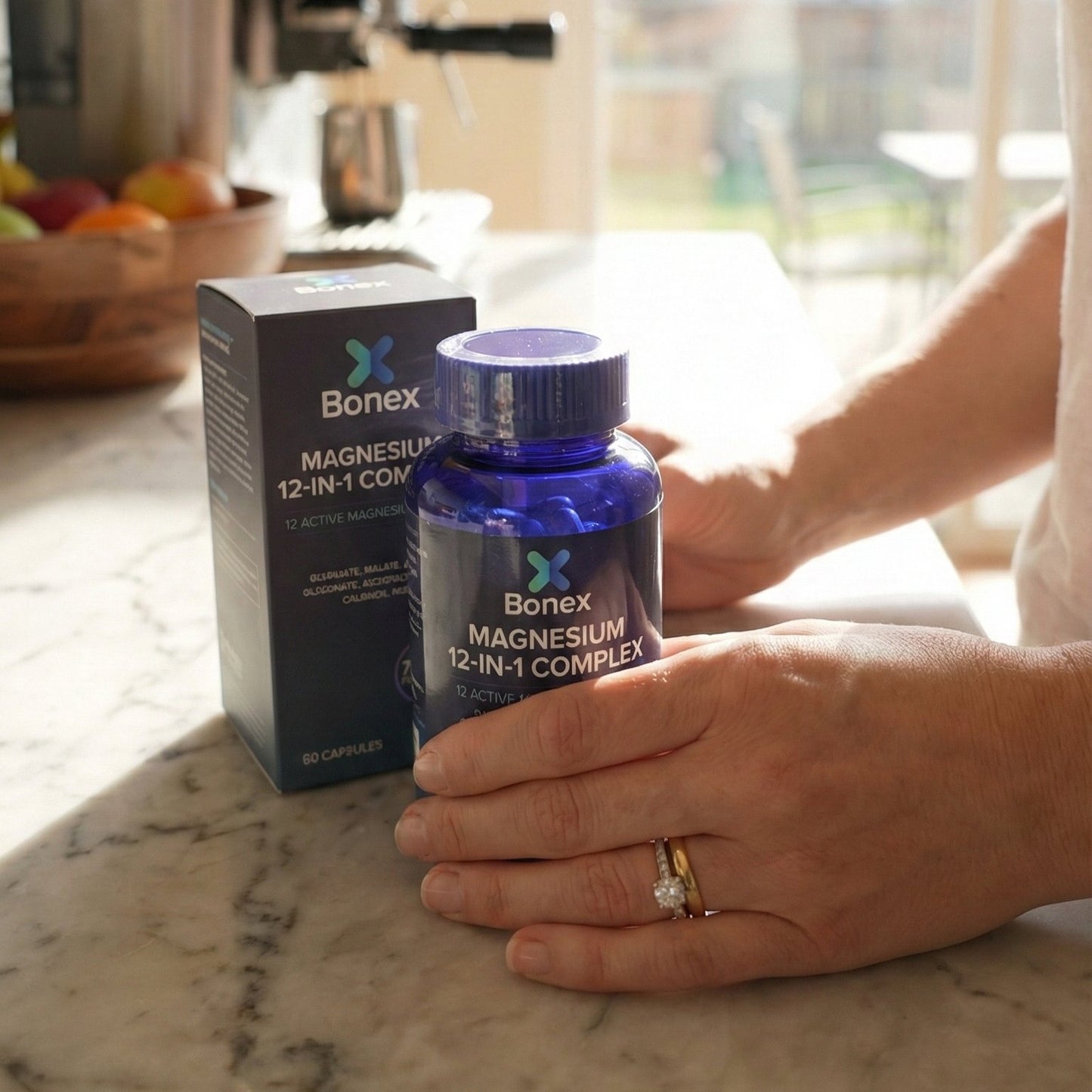 Bonex 12-in-1 Magnesium Complex | 700 mg | 60 Capsules